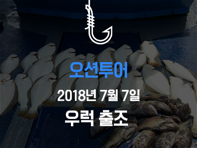 [오션투어] 7월 7일 조황소식입니다!
