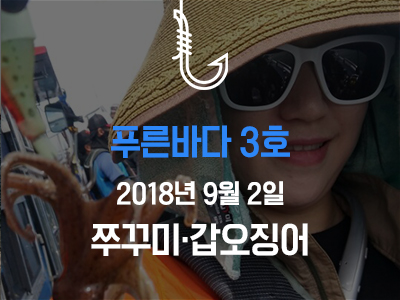 [푸른바다3호] 쭈꾸미 갑오징어