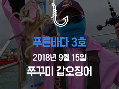 [푸른바다3호] 쭈꾸미 갑오징어