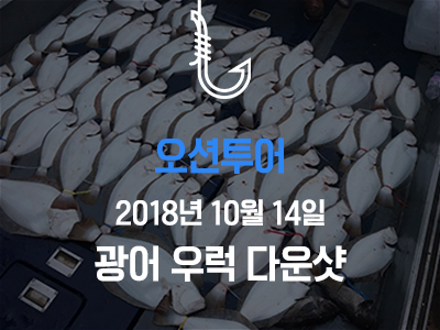 [오션투어] 광어우럭 다운샷