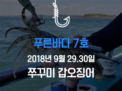 [푸른바다7호] 쭈꾸미 갑오징어