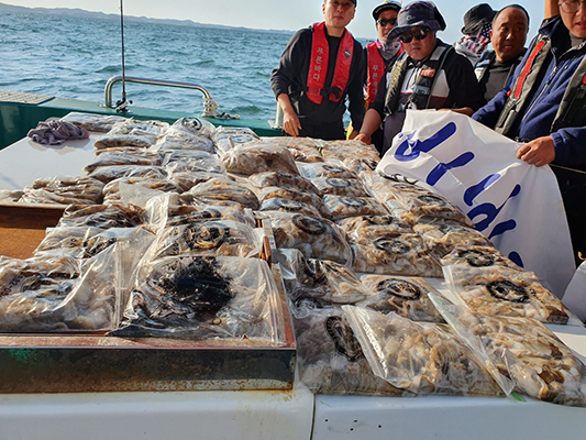 [푸른바다7호] 9월23일 쭈꾸미 갑오징어 조황