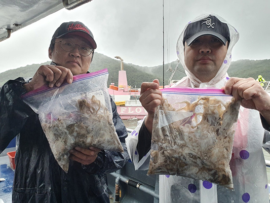[푸른바다3호] 9월5일 쭈꾸미 출조