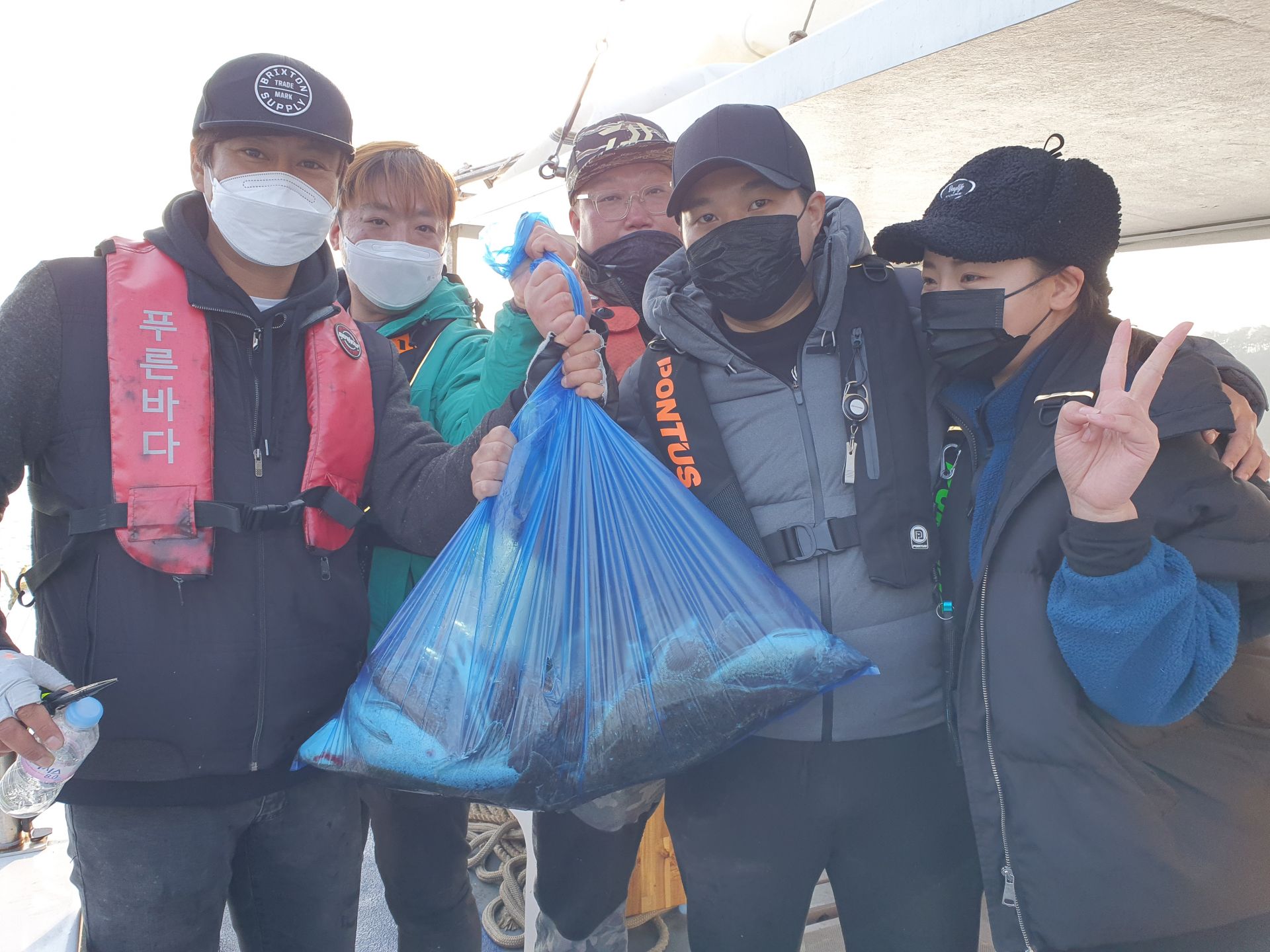 [[[푸바5호]]] 2021년 3월 26일 광어.우럭 다운샷~탐사 조행기