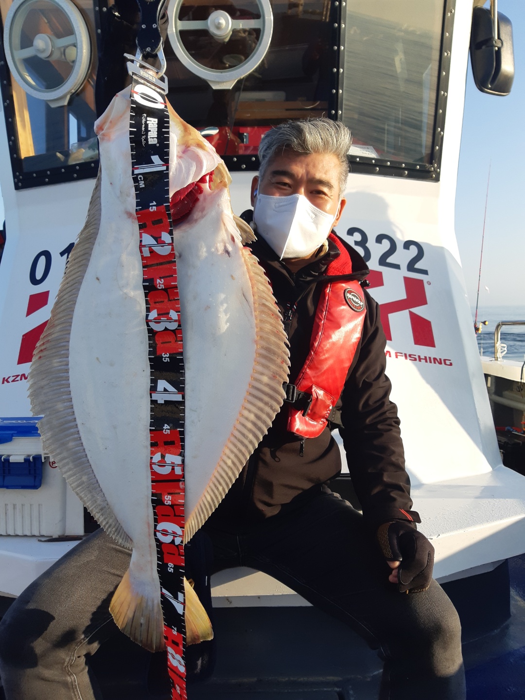 [[푸바5호]] 2021년 5월 19일 짤선장 광어.우럭 다운샷  짤선장 조행기~