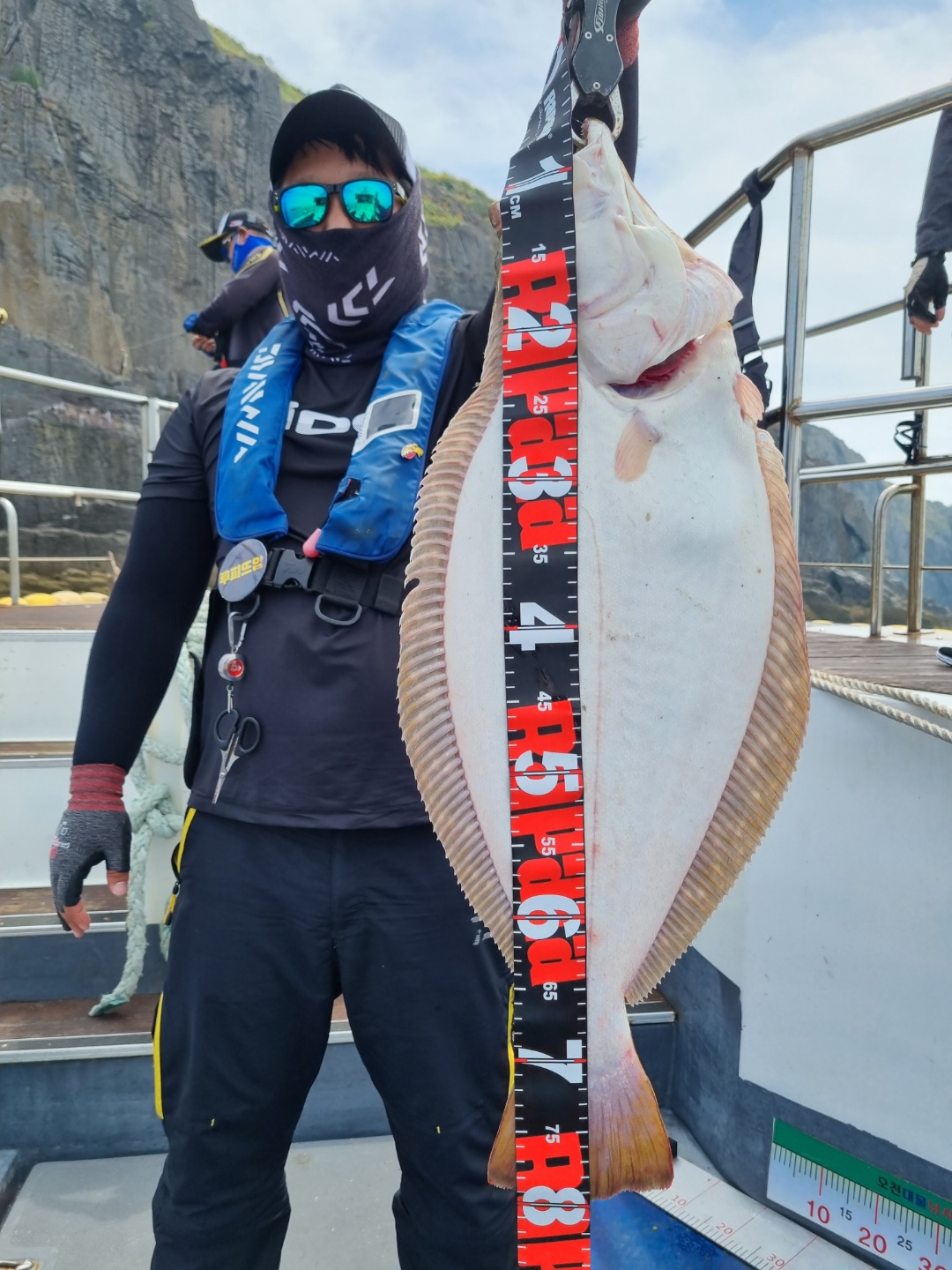 [[푸바5호]] 2021년 7월 25일 짤선장 광어.우럭 다운샷  짤선장 조행기~