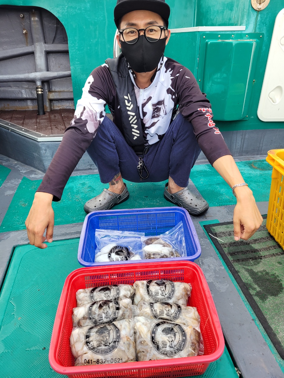 ༺ৡۣ꧁푸른바다7호꧂ۣৡ༻ 21.09.02 꺄오선장 먹물조황