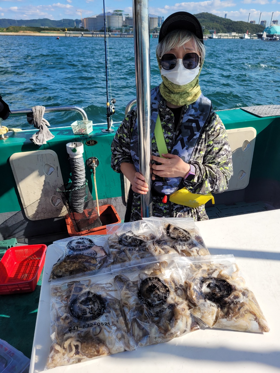 ༺ৡۣ꧁푸른바다7호꧂ۣৡ༻ 21.09.18 꺄오선장 먹물조황