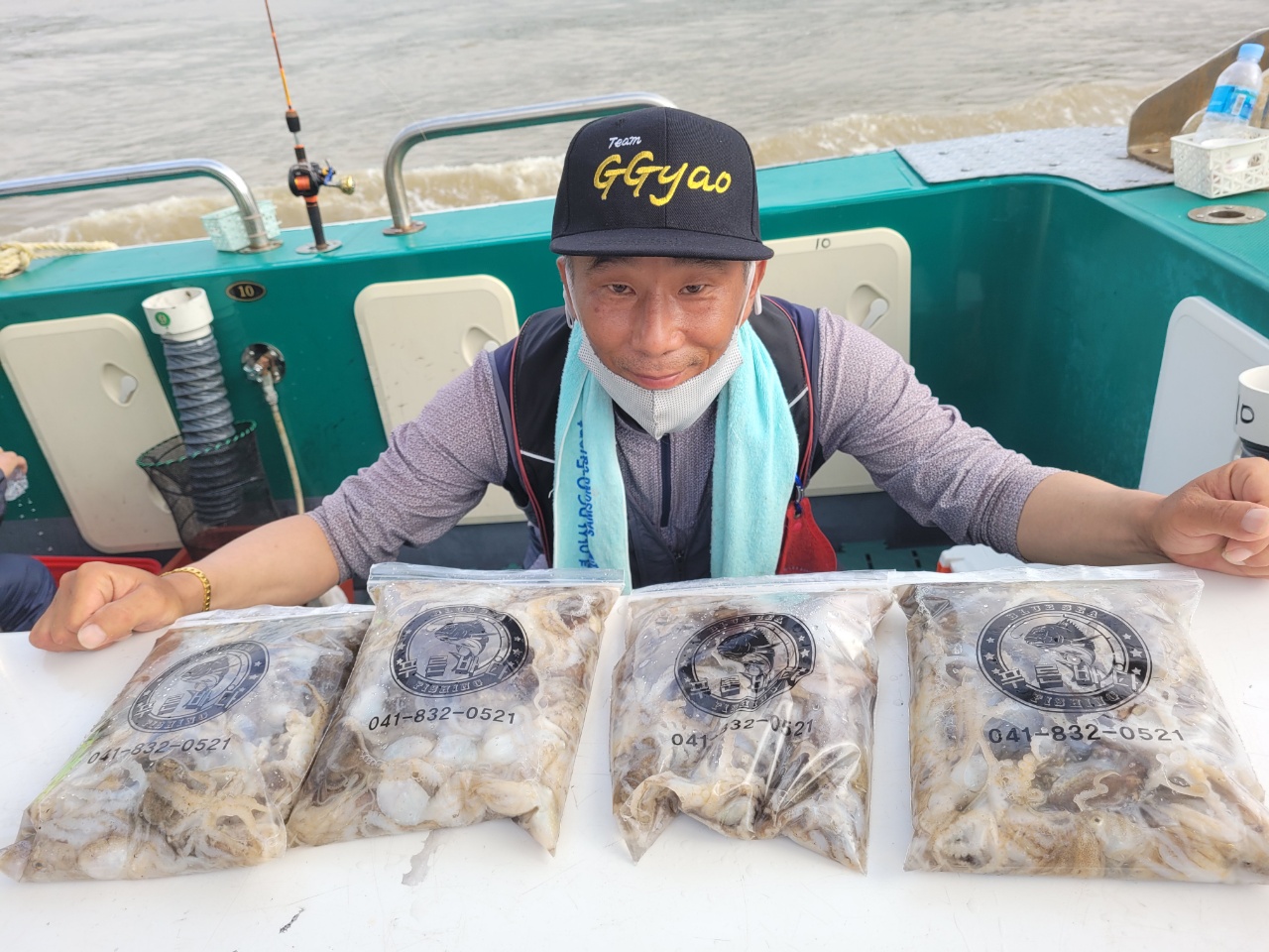 ༺ৡۣ꧁푸른바다7호꧂ۣৡ༻ 21.09.01 꺄오선장 먹물조황