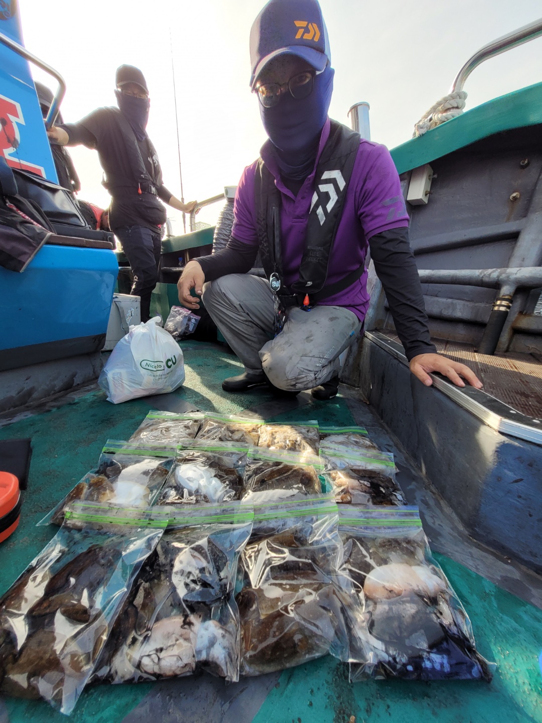 ༺ৡۣ꧁푸른바다7호꧂ۣৡ༻ 21.10.03 꺄오선장 먹물조황