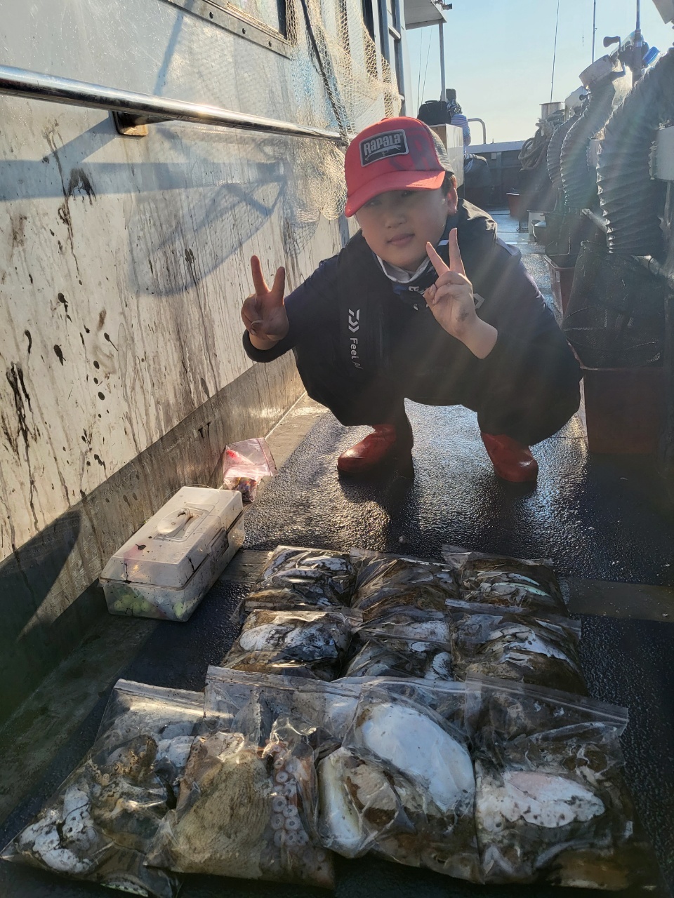 [[푸바5호]] 2021년 10월 9일 짤선장 갑오징어  조행기~