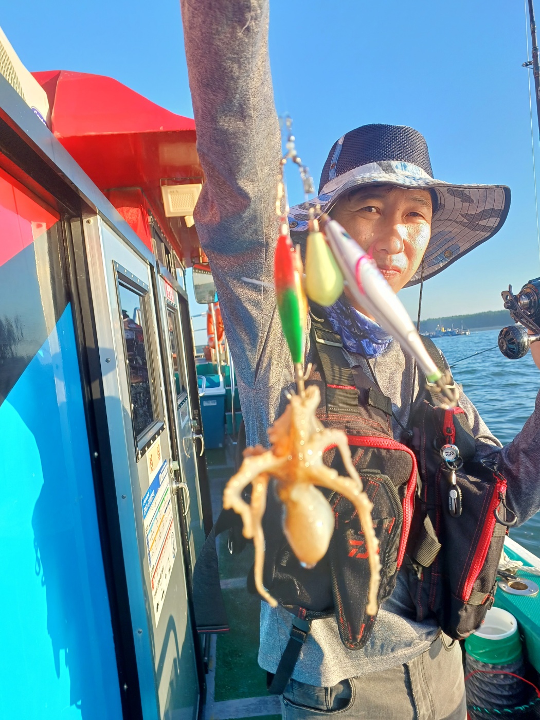 2023년9월2일 오천항 푸른바다피싱 은갈매기호 주꾸미 갑오징어 출조 조황입니다